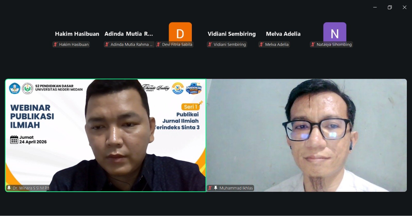 Webinar Publikasi Ilmiah